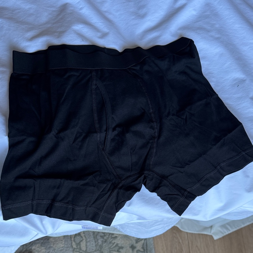 Black Men's Boxer Briefs